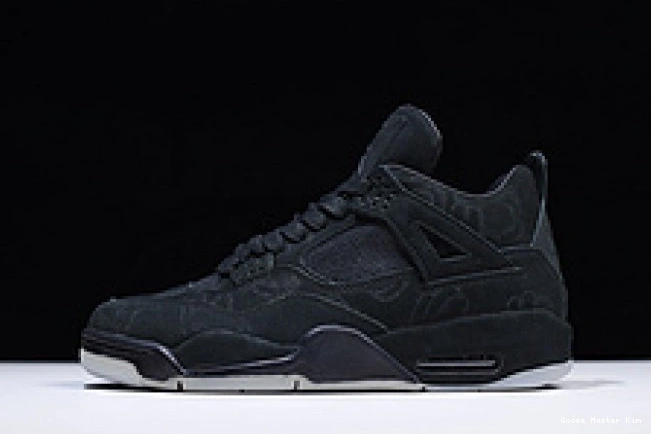 Air 001 4 Jordan retro Nike 930155 black kaws 0712